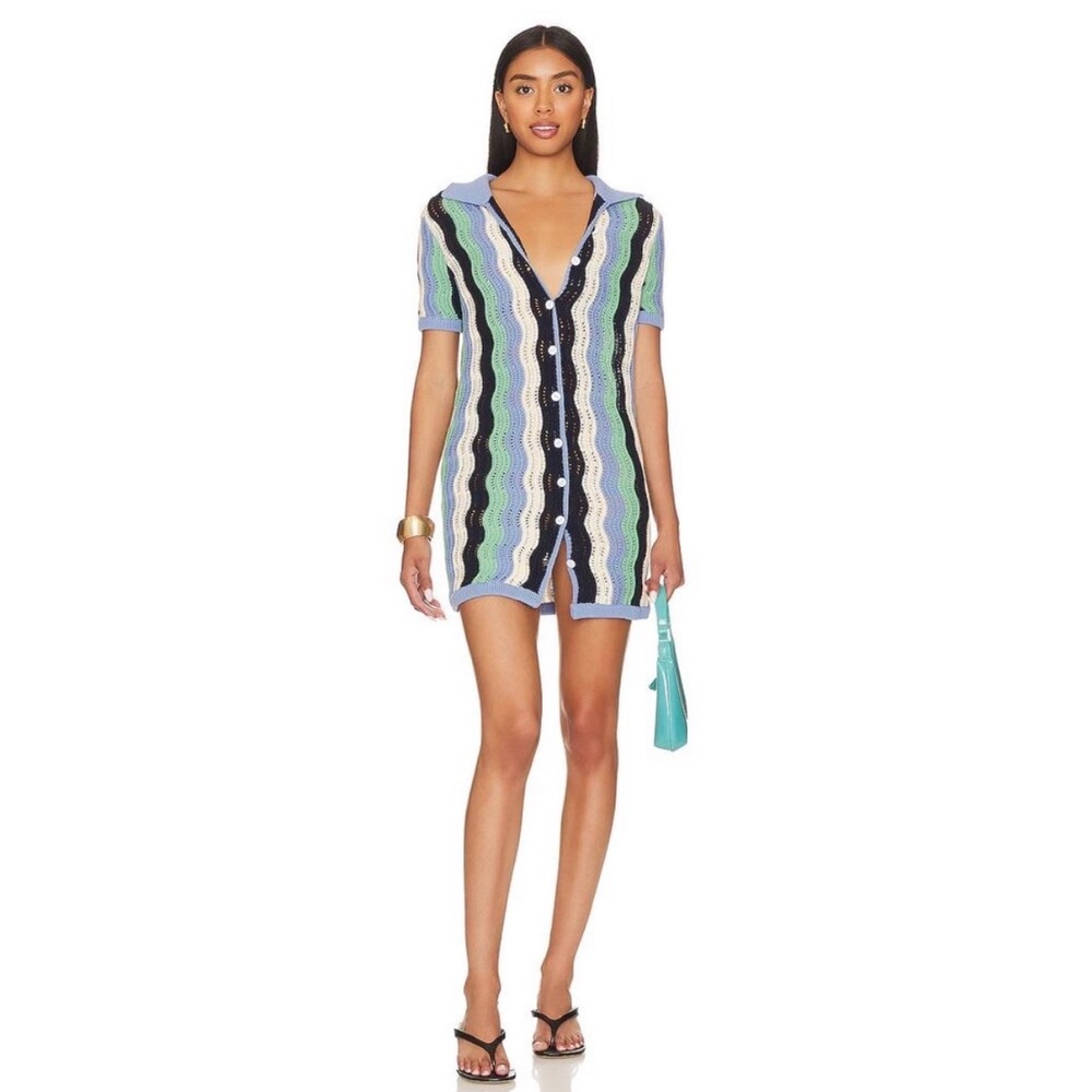 Heartloom Multicolor Striped Swim Cover-Up